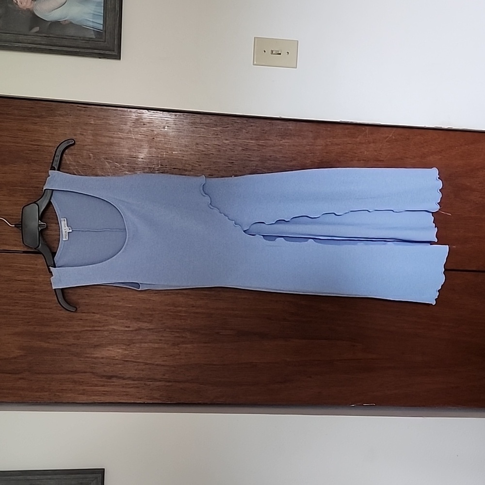 Long cape style top
